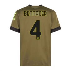 AC Milan Fotbalový Dres 2022-23 Bennacer 4 Alternativní