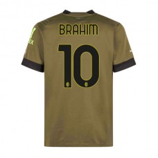 AC Milan Fotbalový Dres 2022-23 Brahim 10 Alternativní