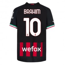 AC Milan Fotbalový Dres 2022-23 Brahim 10 Domácí