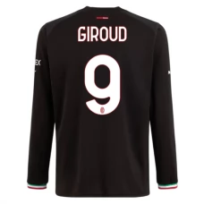 AC Milan Fotbalový Dres 2022-23 Giroud 9 Domácí Dlouhý Rukáv
