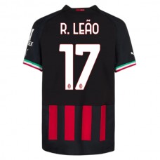 AC Milan Fotbalový Dres 2022-23 R. Leao 17 Domácí