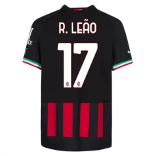 AC Milan Fotbalový Dres 2022-23 R. Leao 17 Domácí