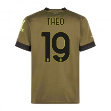AC Milan Fotbalový Dres 2022-23 Theo 19 Alternativní