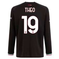AC Milan Fotbalový Dres 2022-23 Theo 19 Domácí Dlouhý Rukáv