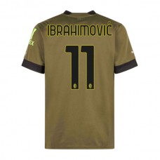 AC Milan Fotbalový Dres 2022-23 Zlatan Ibrahimović 11 Alternativní