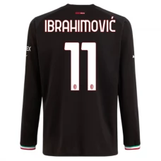 AC Milan Fotbalový Dres 2022-23 Zlatan Ibrahimović 11 Domácí Dlouhý Rukáv