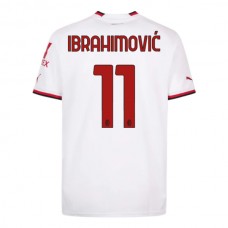 AC Milan Fotbalový Dres 2022-23 Zlatan Ibrahimović 11 Venkovní