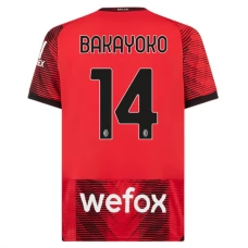AC Milan Fotbalový Dres 2023-24 Bakayoko 14 Domácí