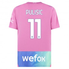 AC Milan Fotbalový Dres 2023-24 Christian Pulisic 11 Alternativní