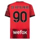 AC Milan Fotbalový Dres 2023-24 De Ketelaere 90 Domácí