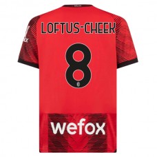 AC Milan Fotbalový Dres 2023-24 Loftus-Cheek 8 Domácí