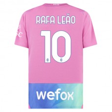 AC Milan Fotbalový Dres 2023-24 Rafa Leao 10 Alternativní