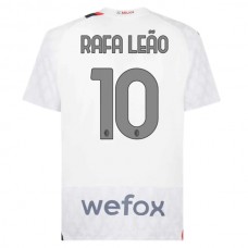 AC Milan Fotbalový Dres 2023-24 Rafa Leao 10 Venkovní