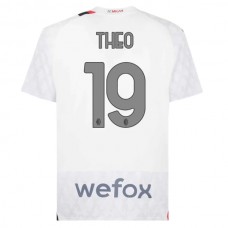 AC Milan Fotbalový Dres 2023-24 Theo 19 Venkovní