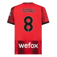 AC Milan Fotbalový Dres 2023-24 Tonali 8 Domácí
