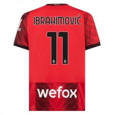 AC Milan Fotbalový Dres 2023-24 Zlatan Ibrahimović 11 Domácí