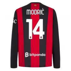 AC Milan Modrić 14 Domácí Dres 2026-27 Dlouhý Rukáv