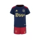 AFC Ajax Dětské Fotbalové Dresy Komplet 2022-23 Venkovní
