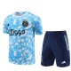 AFC Ajax Dětské Tréninkový Dres Soupravy 2023-24 - Shorts Modrá Camouflage