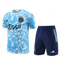 AFC Ajax Tréninkový Dres Soupravy 2023-24 - Modrá Camouflage