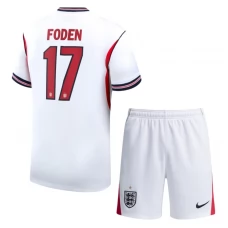 Anglie Foden 17 Dětský Domácí Dres Komplet MS 2026