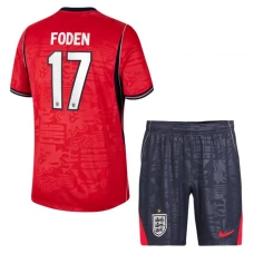 Anglie Foden 17 Dětský Venkovní Dres Komplet MS 2026