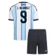Argentina J.Alvarez 9 Dětský Domácí Dres Komplet MS 2026
