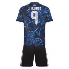 Argentina J.Alvarez 9 Dětský Venkovní Dres Komplet MS 2026