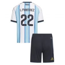 Argentina L.Martinez 22 Dětský Domácí Dres Komplet MS 2026