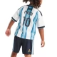 Argentina Messi 10 Dětský Domácí Dres Komplet MS 2026