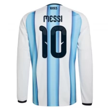 Argentina Messi 10 Domácí Dres MS 2026 Dlouhý Rukáv