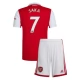 Arsenal Dětské Fotbalové Dresy Komplet 2022-23 Bukayo Saka 7 Domácí