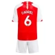 Arsenal Dětské Fotbalové Dresy Komplet 2023-24 Gabriel 6 Domácí