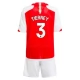 Arsenal Dětské Fotbalové Dresy Komplet 2023-24 Tierney 3 Domácí