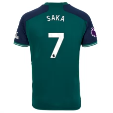 Arsenal Fotbalový Dres 2023-24 Bukayo Saka 7 Alternativní