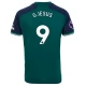 Arsenal Fotbalový Dres 2023-24 G.Jesus 9 Alternativní