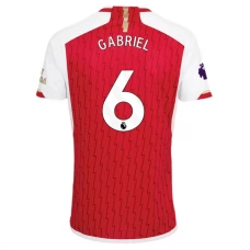 Arsenal Fotbalový Dres 2023-24 Gabriel 6 Domácí
