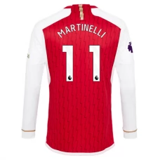 Arsenal Fotbalový Dres 2023-24 Martinelli 11 Domácí Dlouhý Rukáv