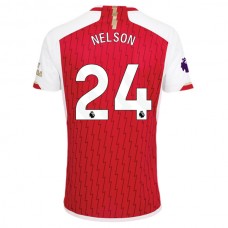 Arsenal Fotbalový Dres 2023-24 Nelson 24 Domácí