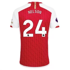 Arsenal Fotbalový Dres 2023-24 Nelson 24 Domácí