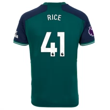 Arsenal Fotbalový Dres 2023-24 Rice 41 Alternativní