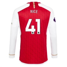 Arsenal Fotbalový Dres 2023-24 Rice 41 Domácí Dlouhý Rukáv