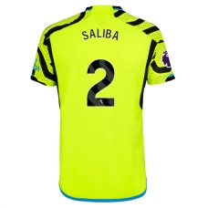 Arsenal Fotbalový Dres 2023-24 Saliba 2 Venkovní