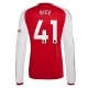 Arsenal Rice 41 Domácí Dres 2026-27 Dlouhý Rukáv