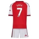 Arsenal Saka 7 Dětský Domácí Dres Komplet 2026-27