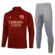 Arsenal Tréninkové Soupravy 2023-24 - 1-4 Zip Dark Červená