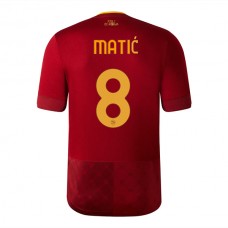 AS Roma Fotbalový Dres 2022-23 Nemanja Matić 8 Domácí