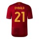 AS Roma Fotbalový Dres 2022-23 Paulo Dybala 21 Domácí