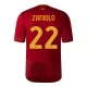 AS Roma Fotbalový Dres 2022-23 Zaniolo 22 Domácí