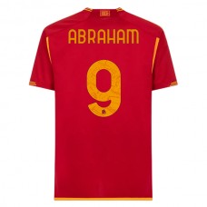 AS Roma Fotbalový Dres 2023-24 Abraham 9 Domácí
